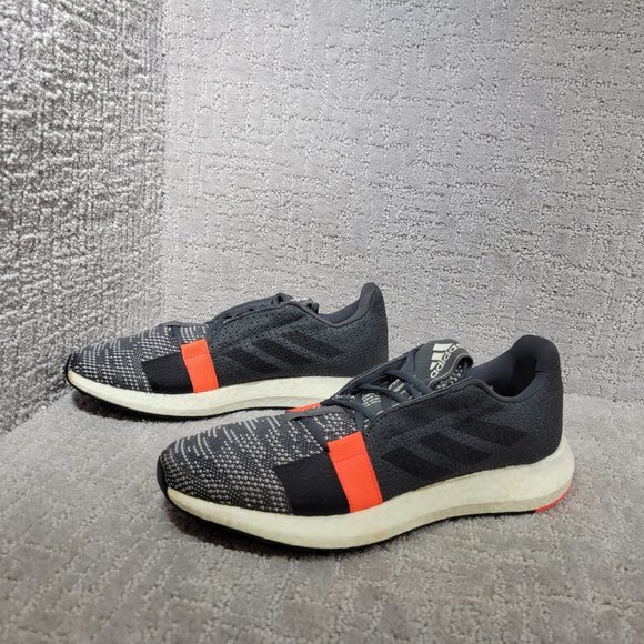 Adidas SenseBoost Go Men's Size US 9 Grey Six Core Black Athletic Sneakers. - Picture 2 of 11
